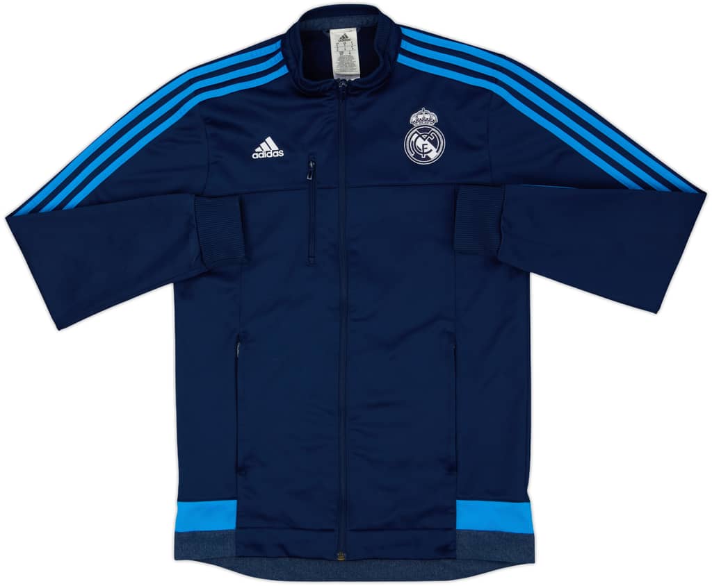 2015-16 Real Madrid adidas Track Jacket - 9/10 - (S)