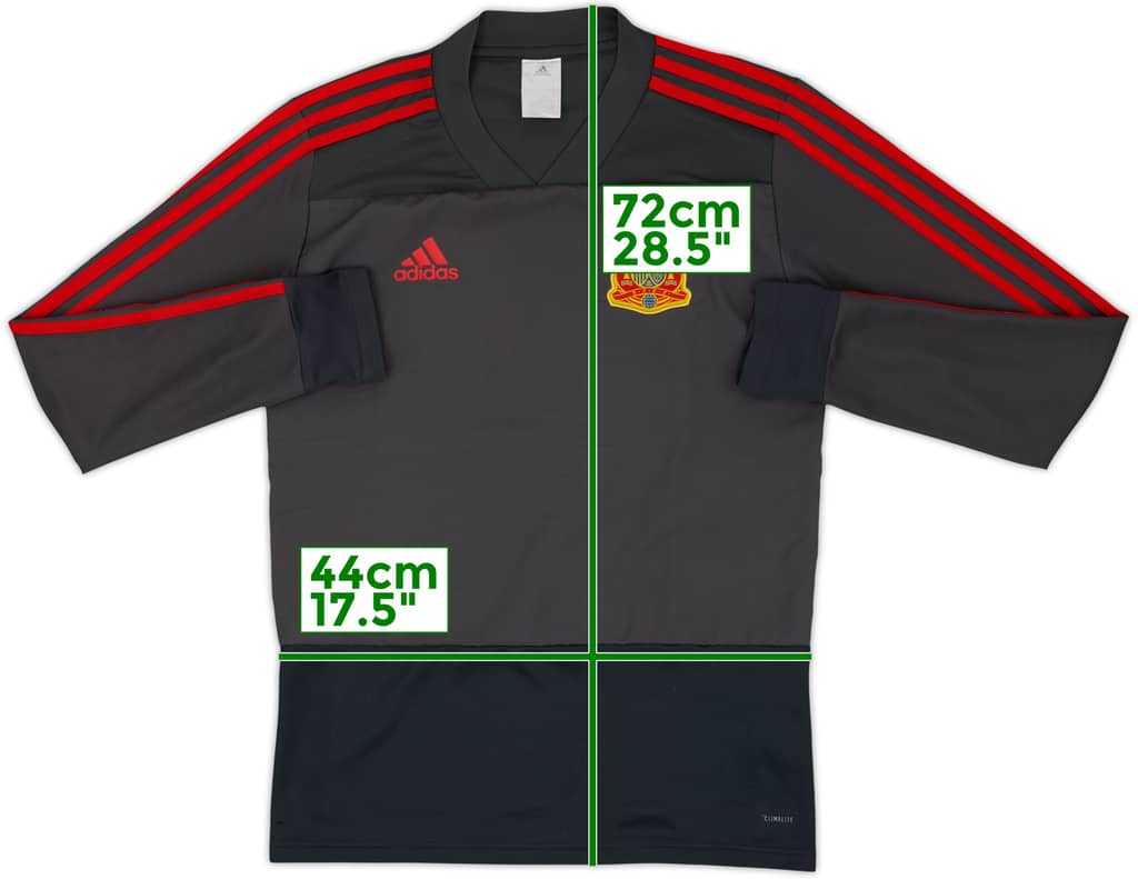 2017-18 Spain adidas Training Top - 7/10 - (S)