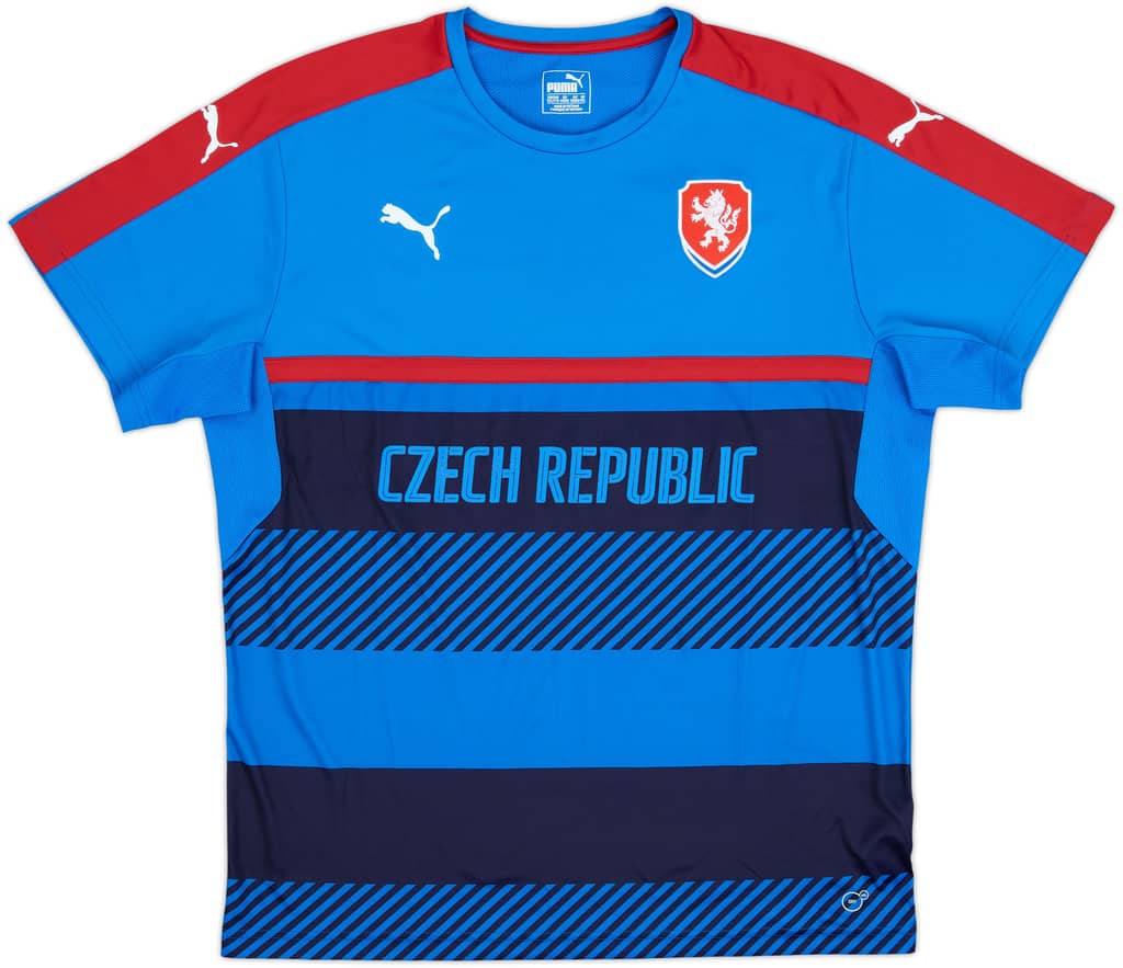 2014-16 Czech Republic Puma Training Shirt - 8/10 - (XXL)