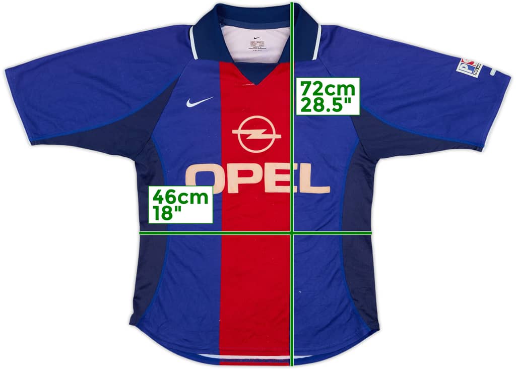 2000-01 Paris Saint-Germain Home Shirt - 5/10 - (S)