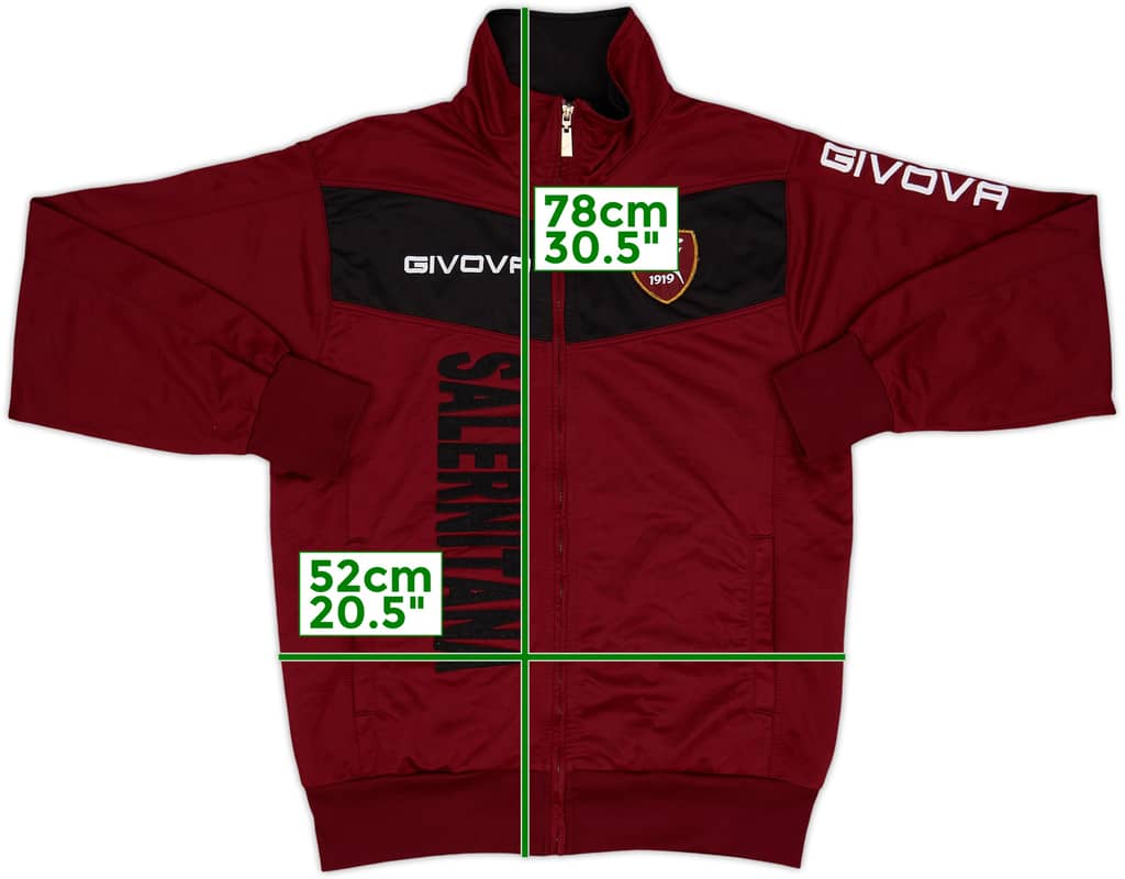 2012-13 Salernitana Givova Track Jacket - 8/10 - (L)