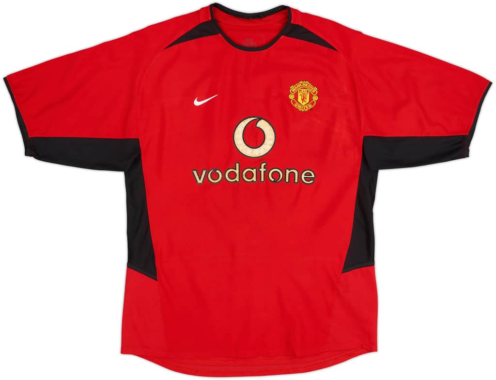 2002-04 Manchester United Home Shirt - 5/10 - (M)