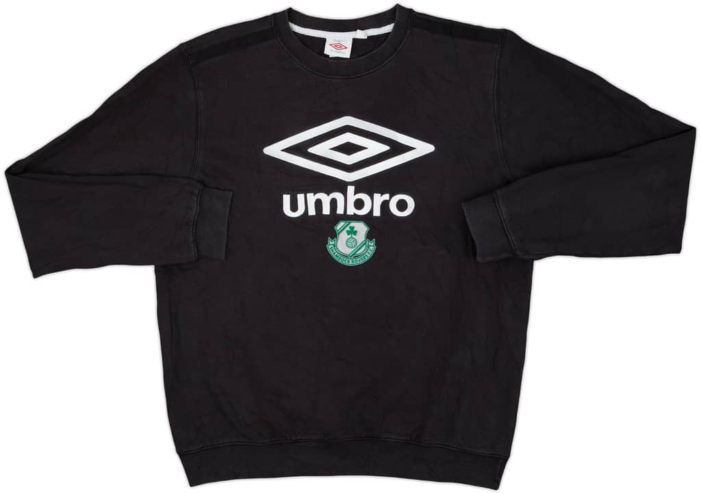 2012-13 Shamrock Rovers Umbro Sweat Top - 7/10 - (L)