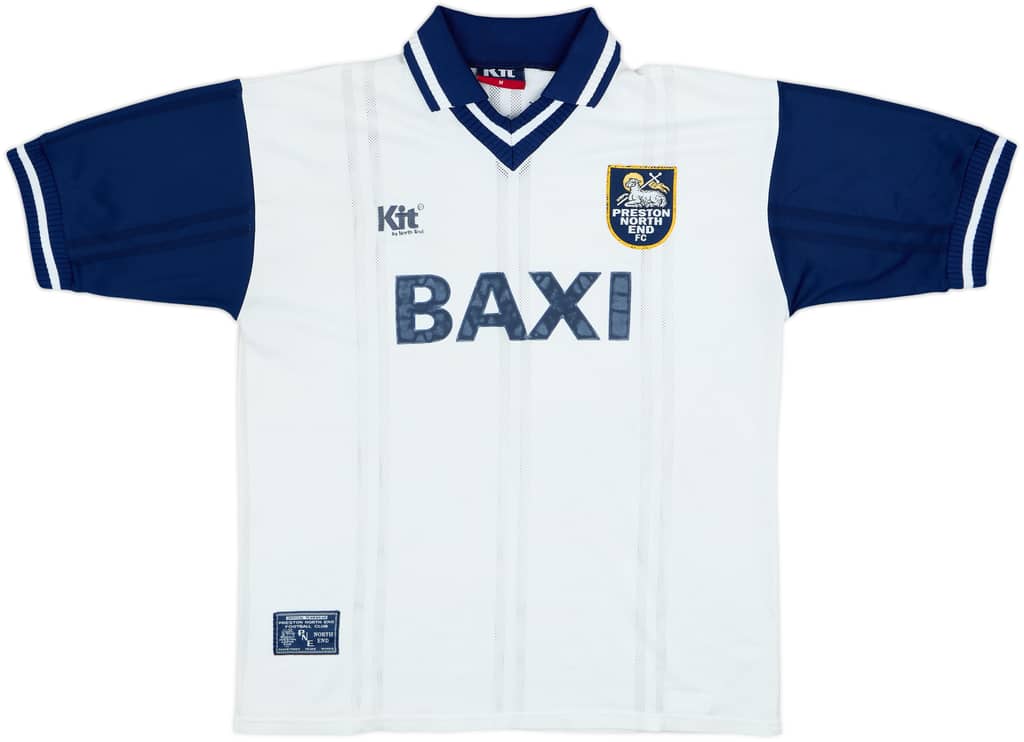 1996-98 Preston North End Home Shirt - 6/10 - (M)