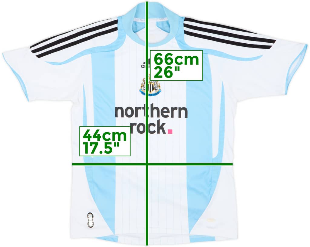 2007-08 Newcastle Third Shirt - 8/10 - (L.Boys)