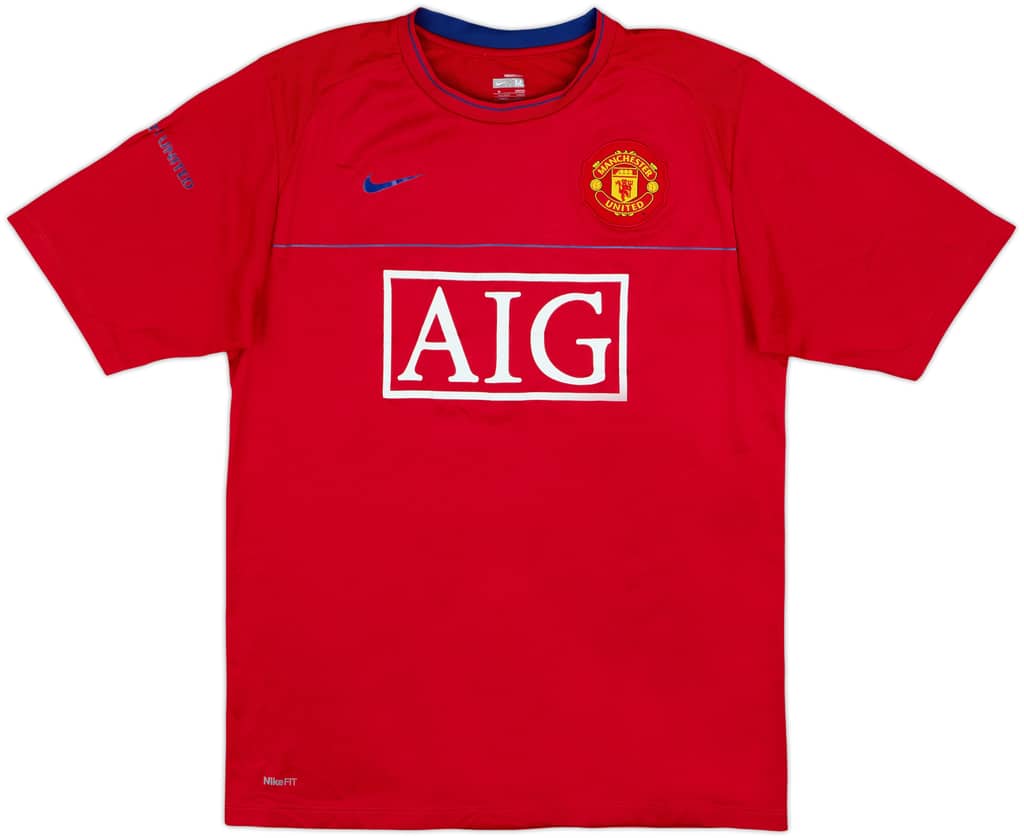 2008-09 Manchester United Nike Training Shirt - 6/10 - (M)