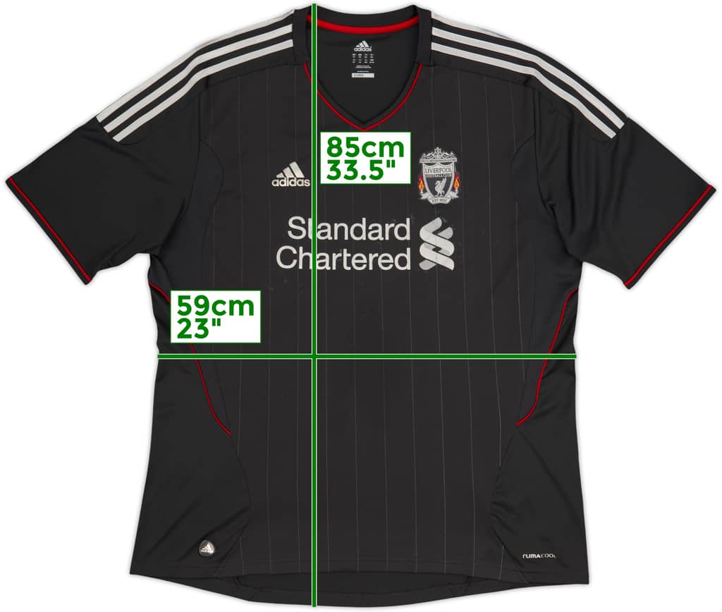 2011-12 Liverpool Away Shirt - 5/10 - (XXL)