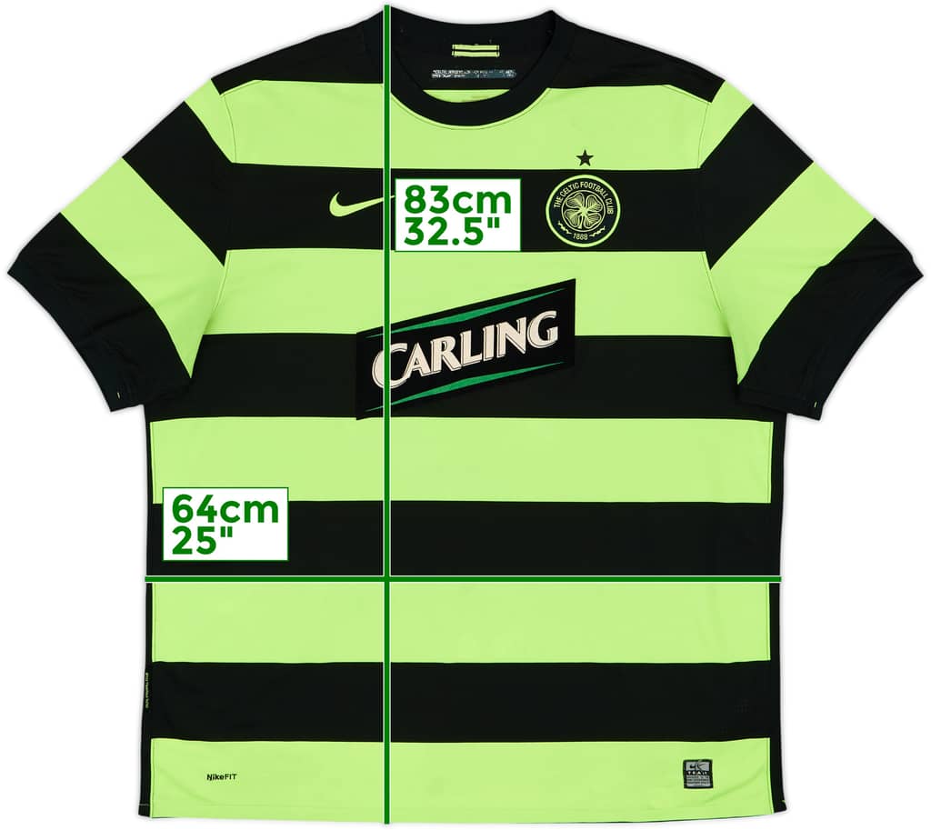 2009-11 Celtic Away Shirt - 6/10 - (XXL)