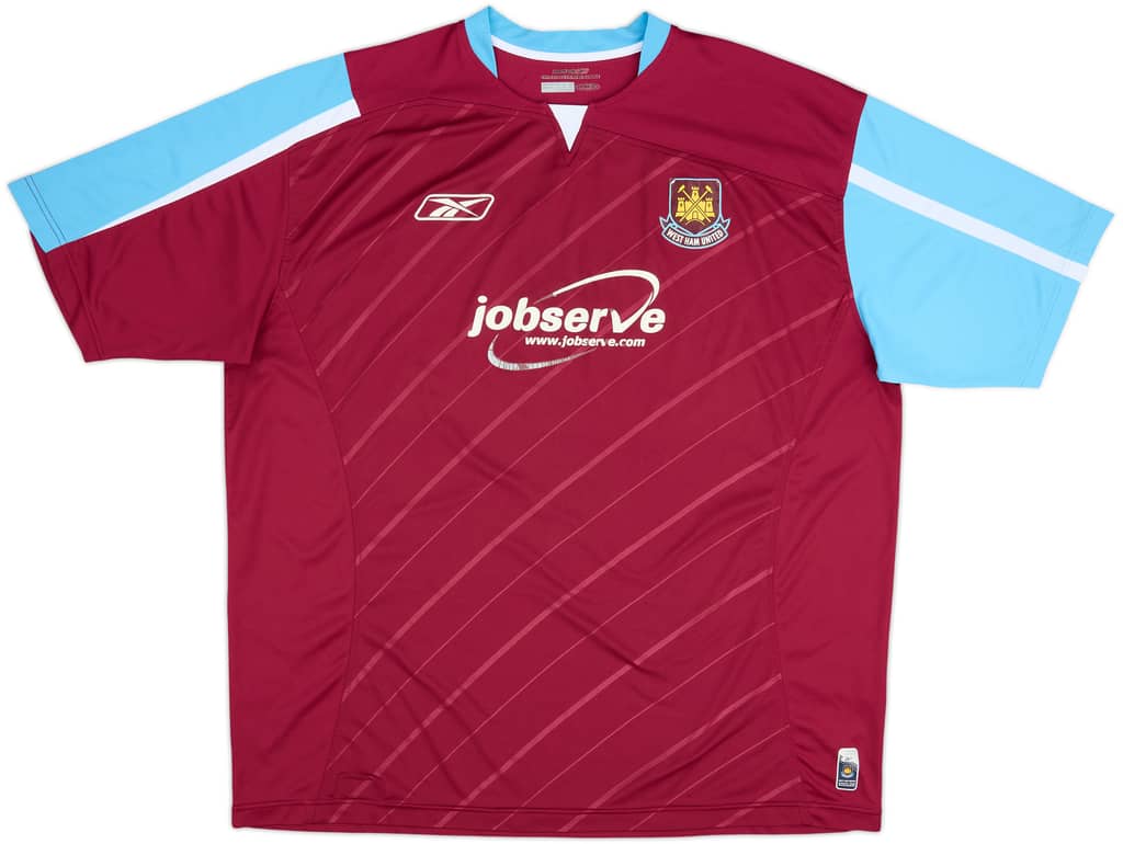 2005-07 West Ham Home Shirt - 4/10 - (XXL)