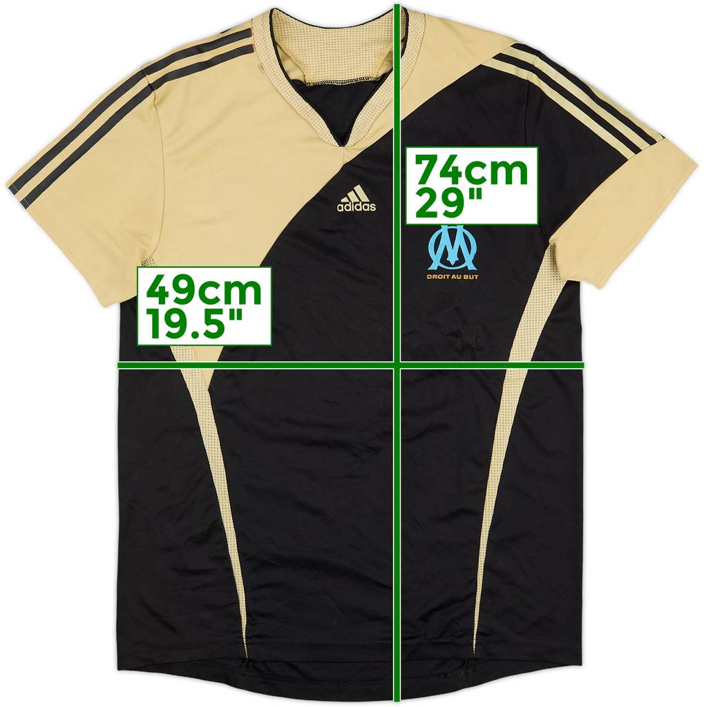 2009-10 Marseille adidas Training Shirt - 5/10 - (M)