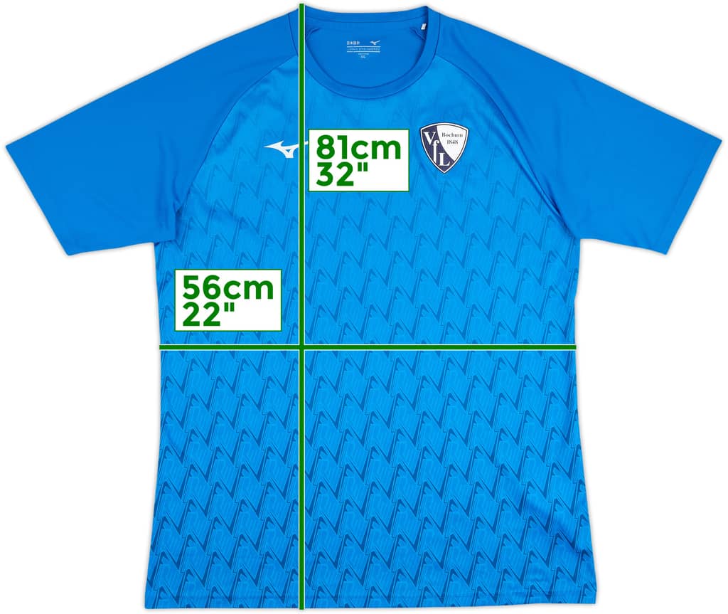 2022-23 Bochum Mizuno Training Shirt - 8/10 - (XXL)