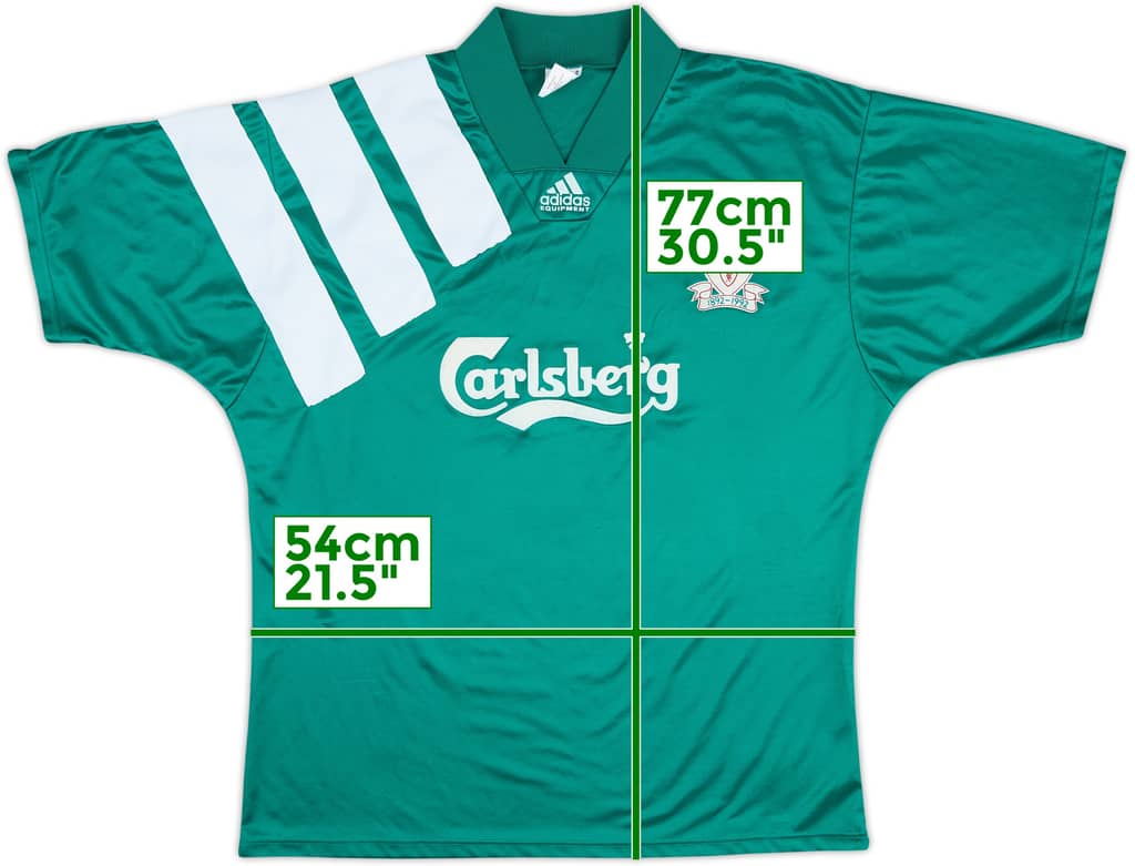 1992-93 Liverpool Centenary Away Shirt - 8/10 - (XL)