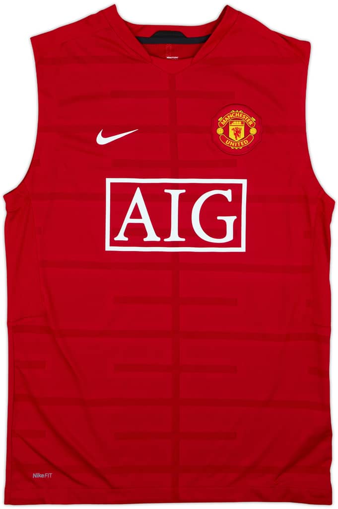 2009-10 Manchester United Nike Training Vest - 10/10 - (M)