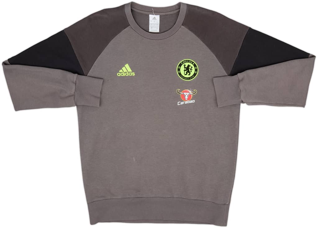 2016-17 Chelsea adidas Sweat Top - 6/10 - (L)
