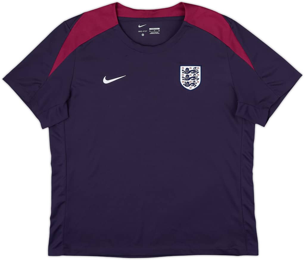 2024-25 England Nike Training Shirt - 9/10 - (XL)