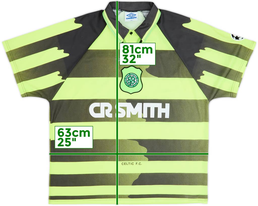 1996-97 Celtic Away Shirt - 6/10 - (XXL)