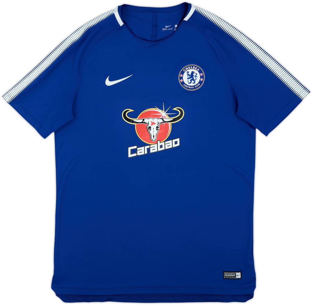 2017-18 Chelsea Nike Training Shirt - 9/10 - (L)