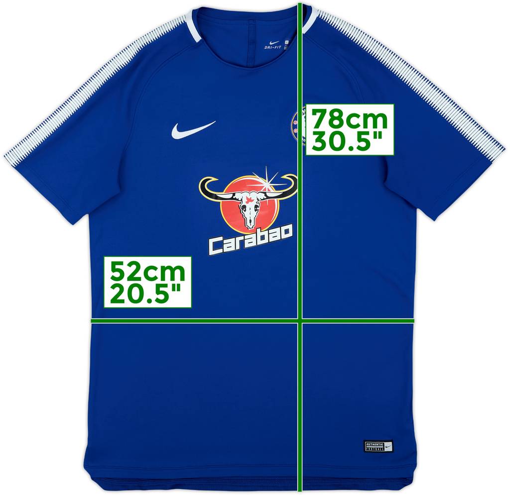 2017-18 Chelsea Nike Training Shirt - 9/10 - (L)