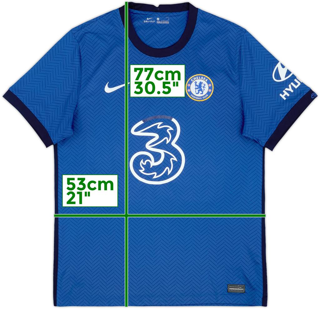 2020-21 Chelsea Home Shirt - 4/10 - (L)