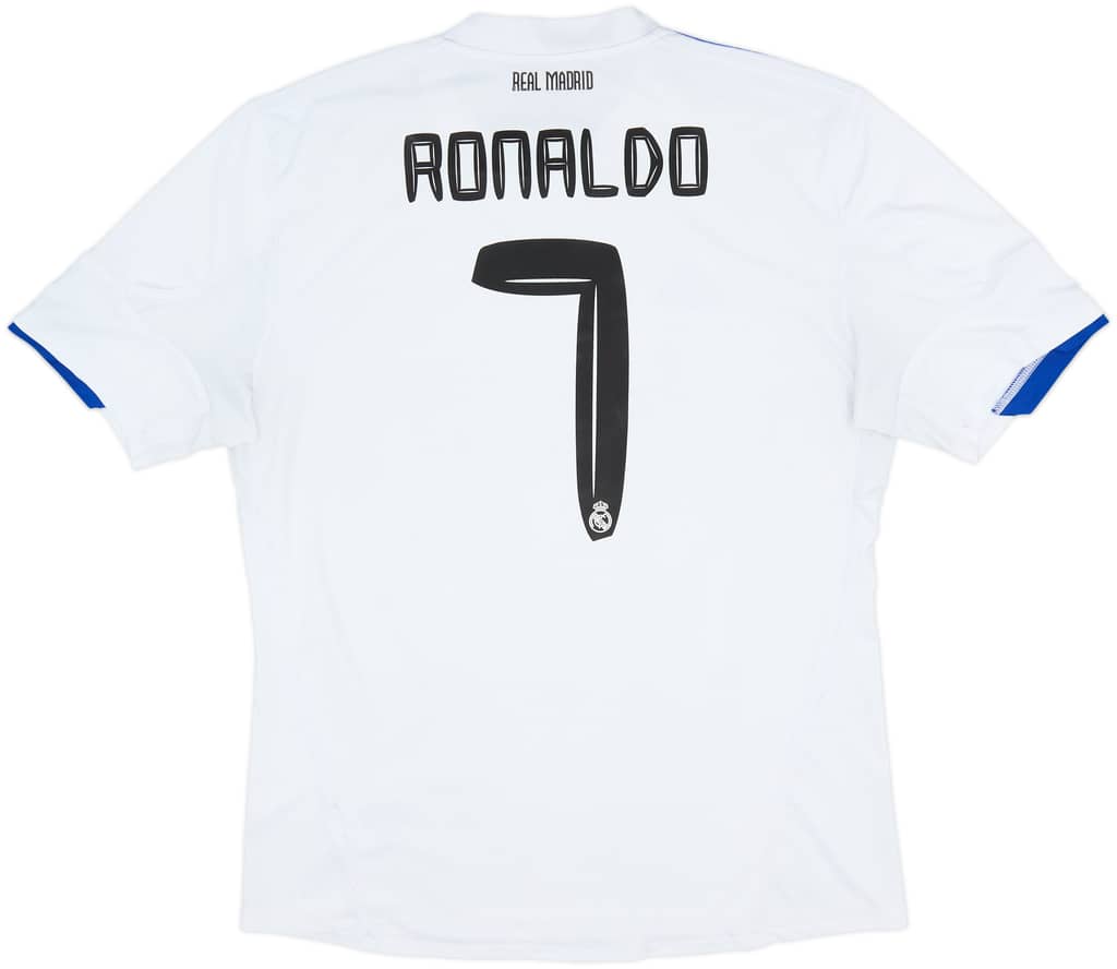 2010-11 Real Madrid Home Shirt Ronaldo #7 - 6/10 - (L)