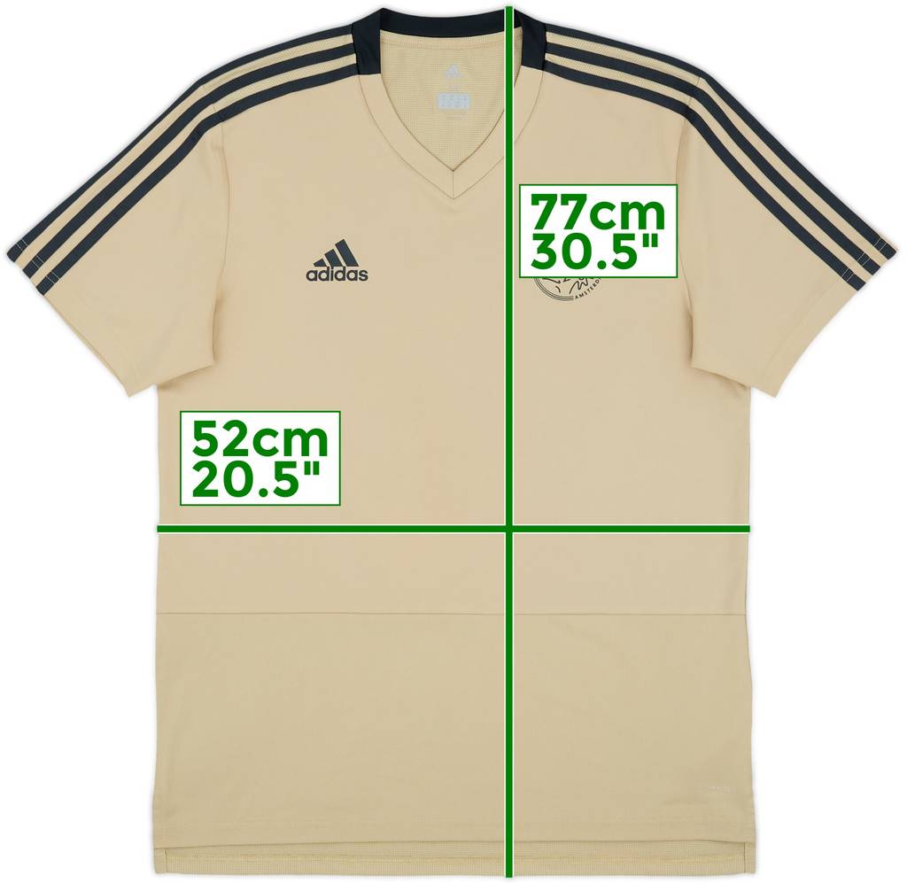 2018-19 Ajax adidas Training Shirt - 9/10 - (M)