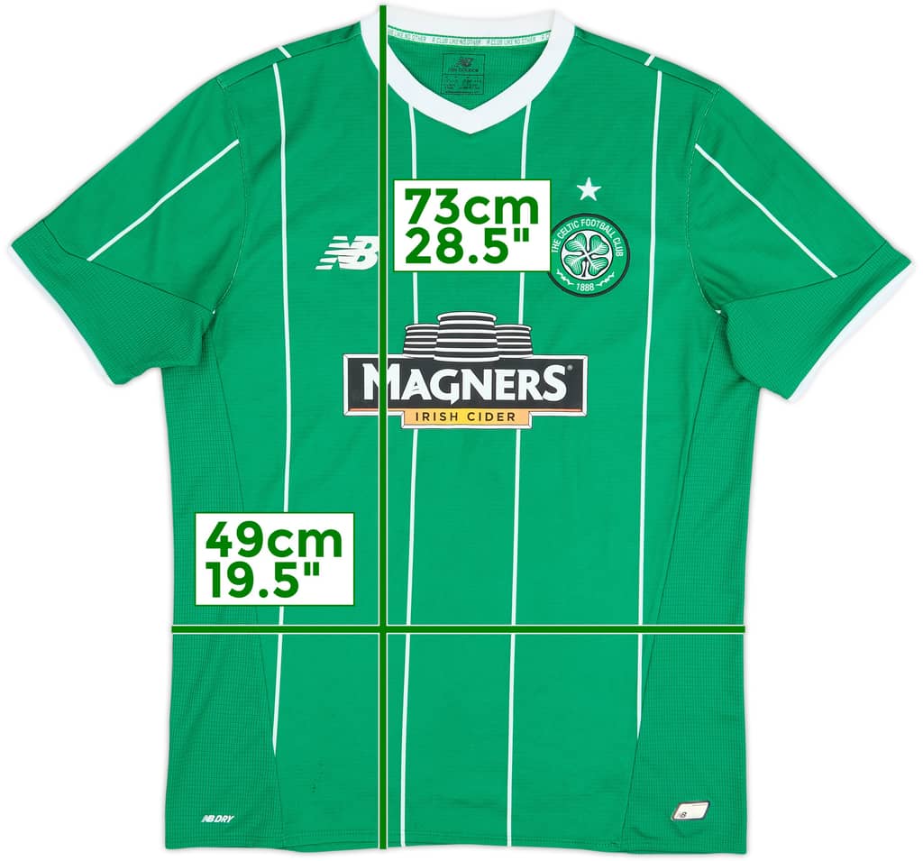 2015-16 Celtic Away Shirt - 8/10 - (M)