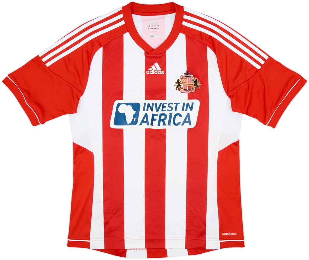 2012-13 Sunderland Home Shirt - 9/10 - (L)
