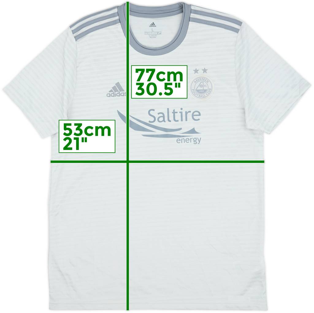 2018-19 Aberdeen Away Shirt - 8/10 - (L)