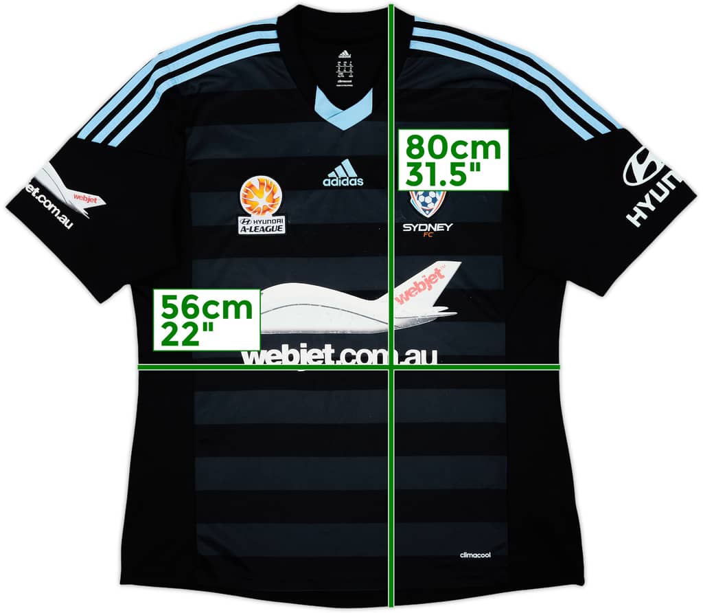 2013-14 Sydney FC Away Shirt - 5/10 - (XL)