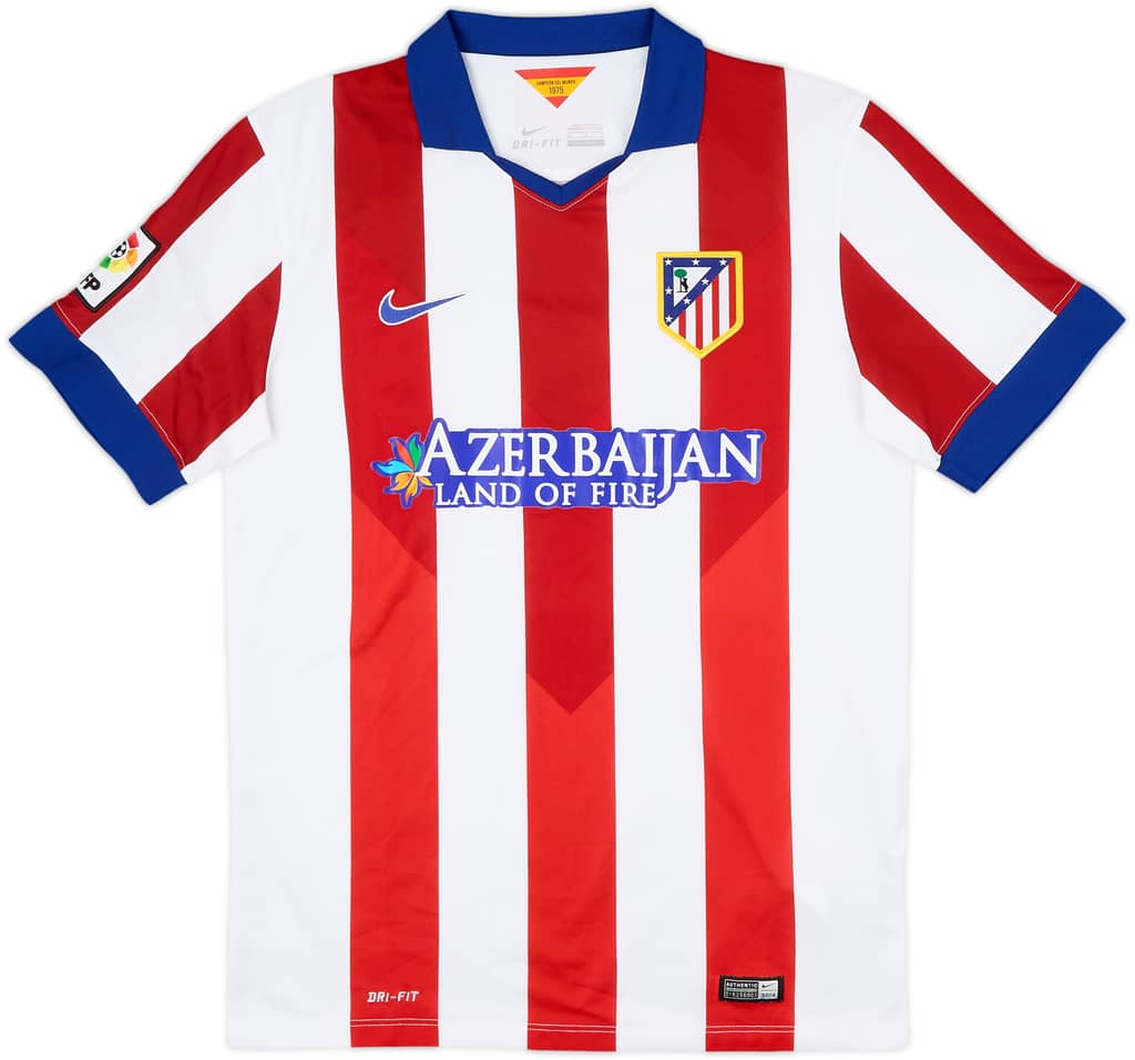 2014-15 Atletico Madrid Home Shirt - 10/10 - (M)