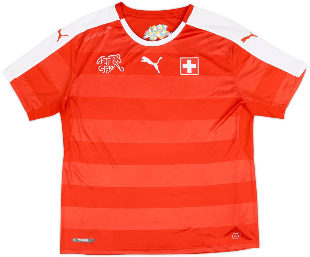 2016-17 Switzerland Home Shirt - 5/10 - (M)