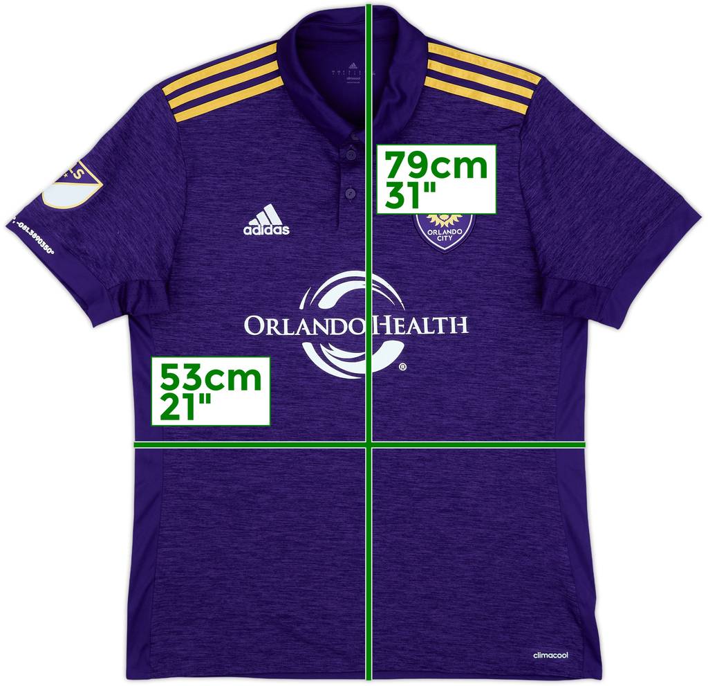2017 Orlando City Home Shirt - 8/10 - (L)