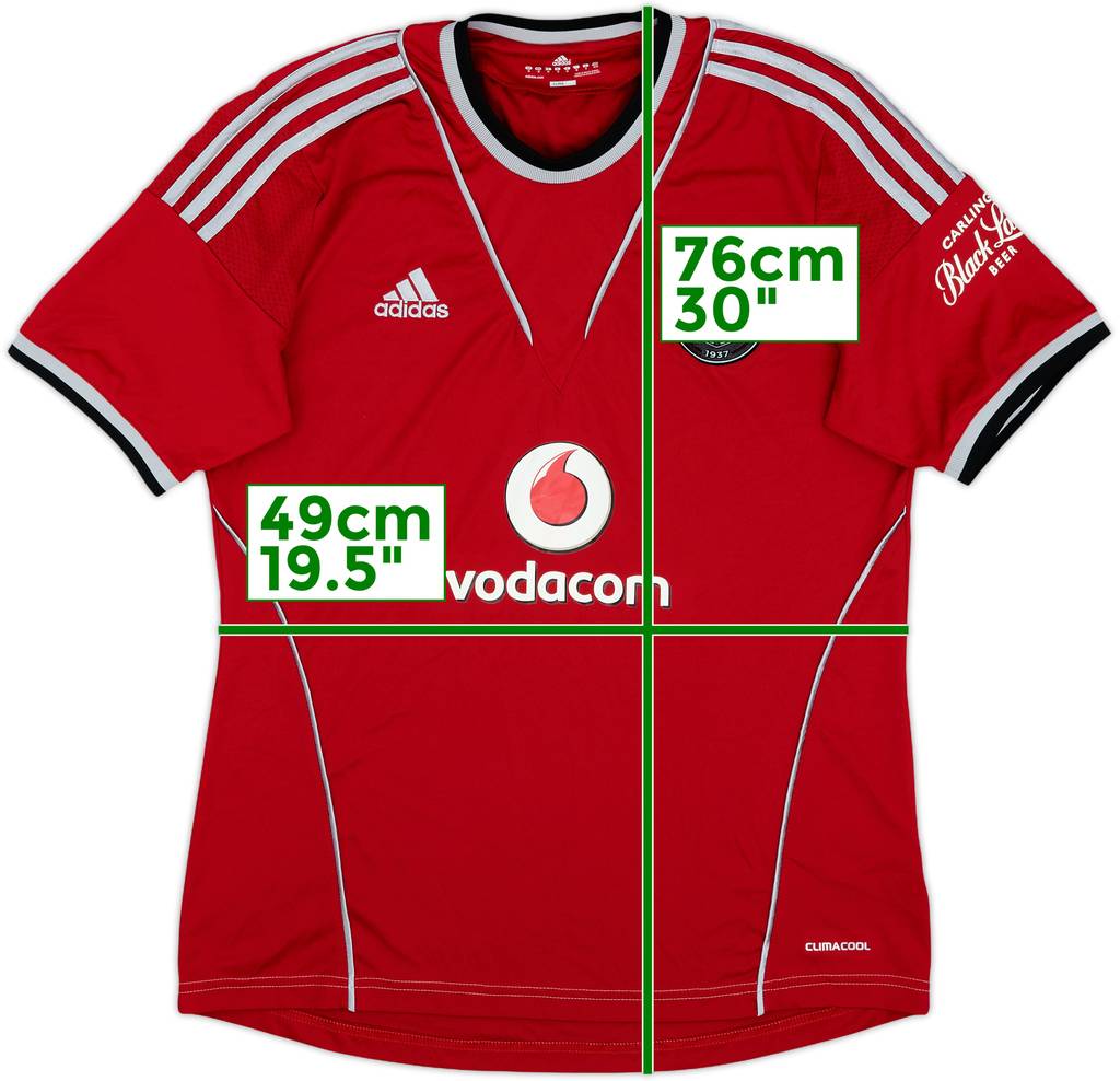 2013-14 Orlando Pirates Away Shirt - 9/10 - (M)