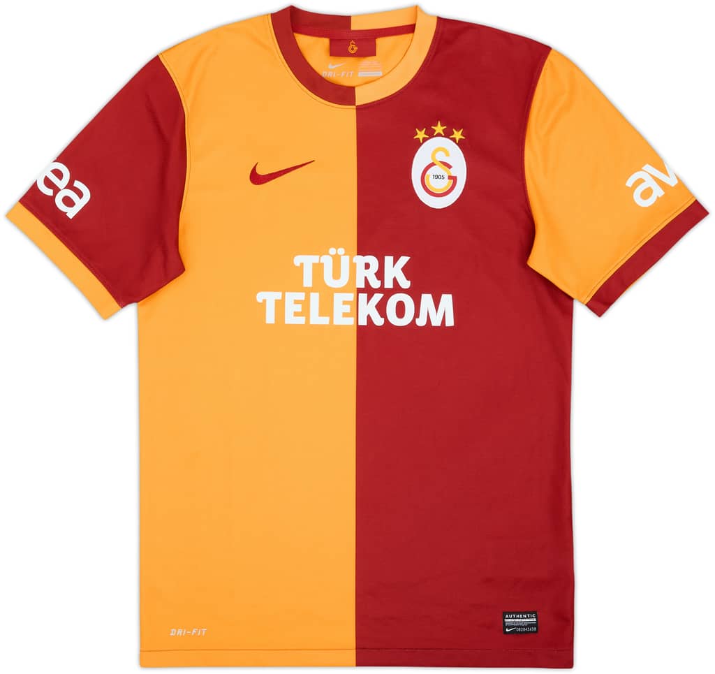 2013-14 Galatasaray Home Shirt - 7/10 - (S)