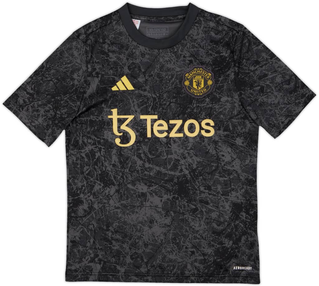 2023-24 Manchester United adidas Training Shirt - 10/10 - (M.Boys)