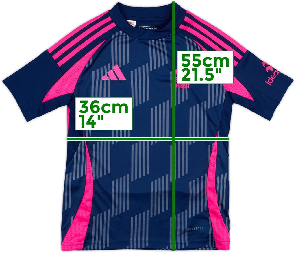 2024-25 Nottingham Forest Away Shirt - 9/10 - (S.Boys)