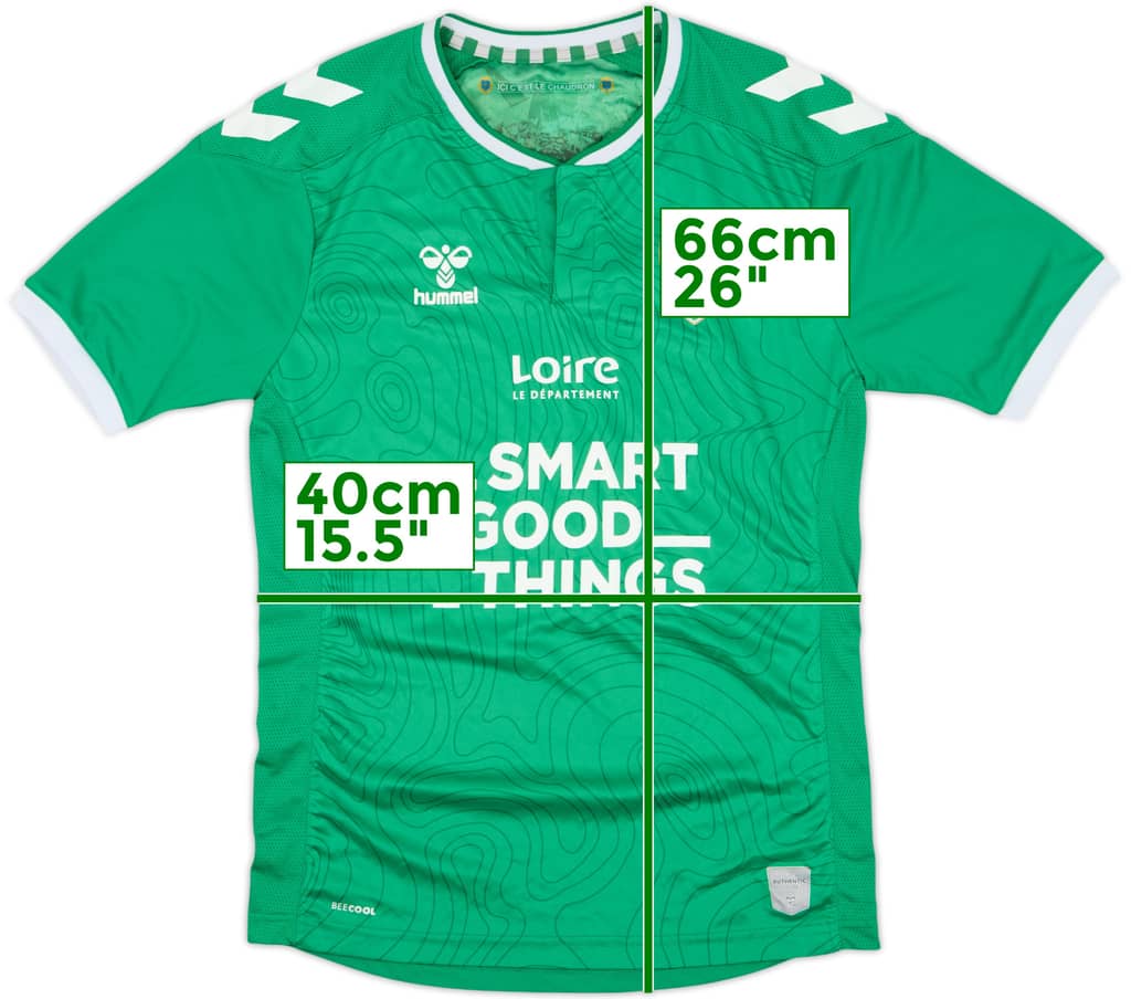 2022-23 Saint-Etienne Home Shirt - 5/10 - (XS)