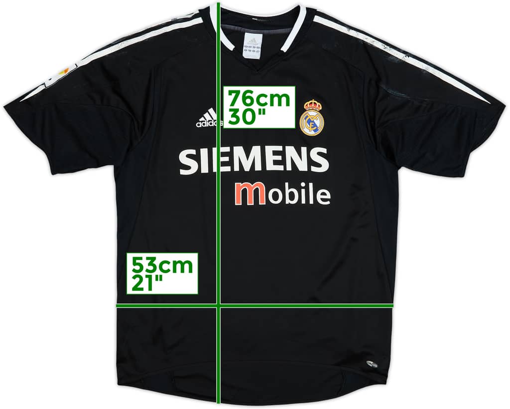 2004-05 Real Madrid Away Shirt - 5/10 - (M)