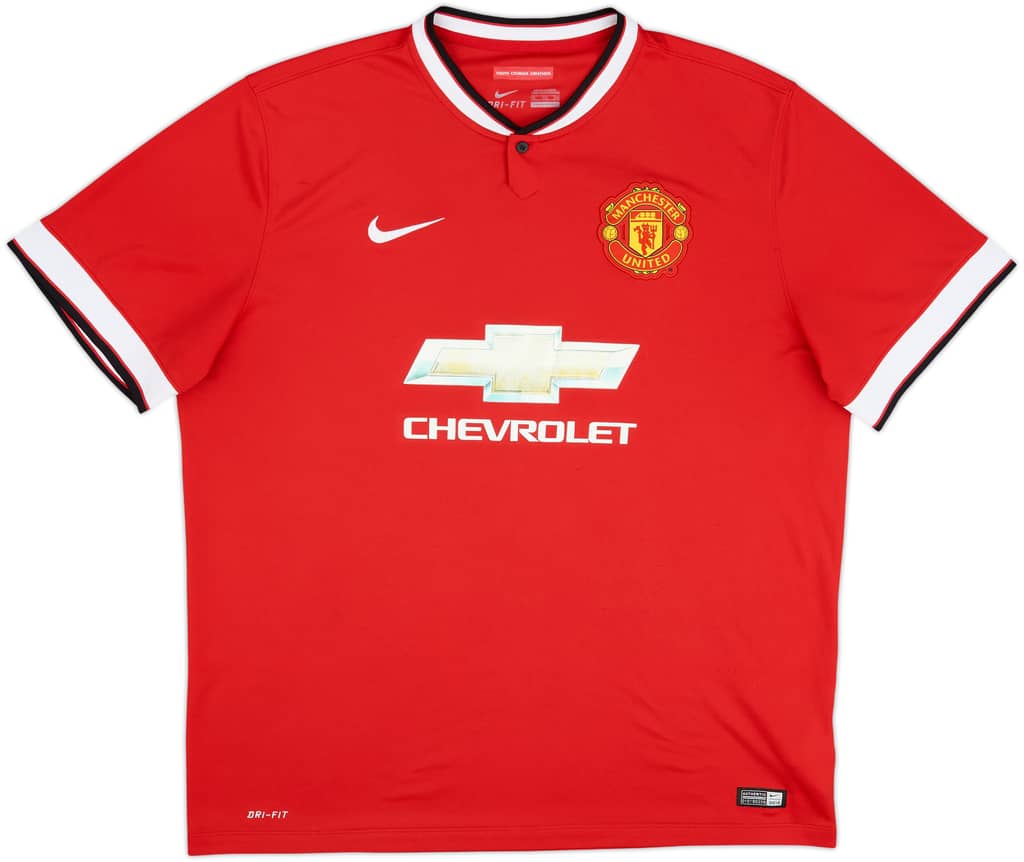 2014-15 Manchester United Home Shirt - 4/10 - (XXL)