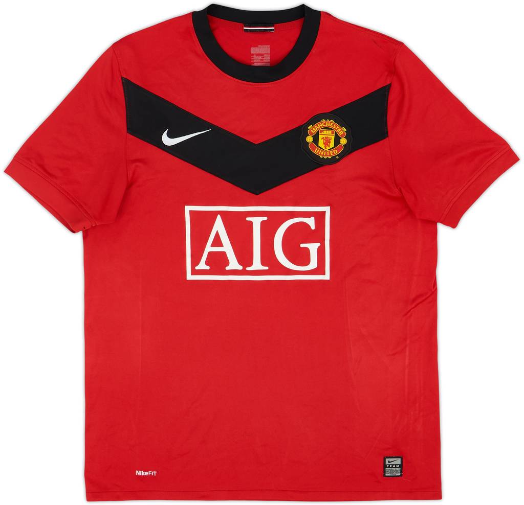 2009-10 Manchester United Home Shirt - 5/10 - (M)