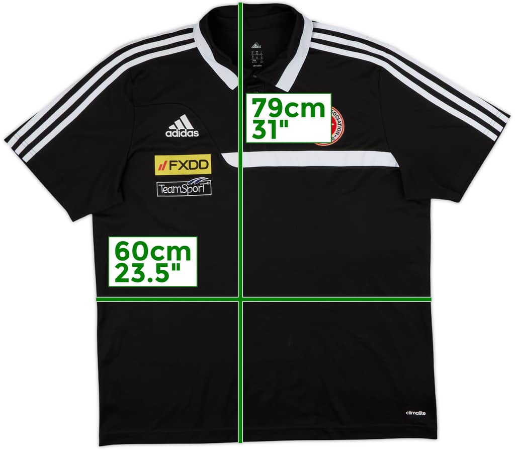 2013-14 Malta adidas Polo Shirt - 7/10 - (XL)