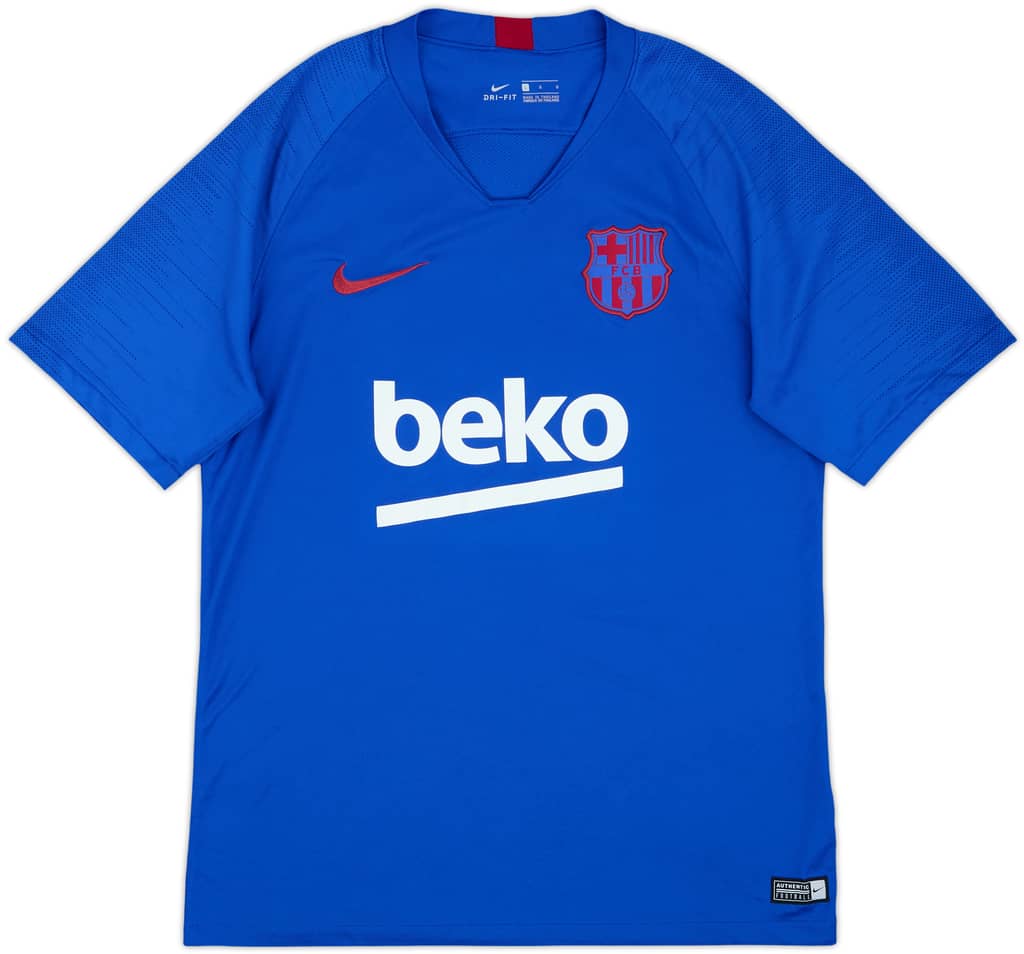 2019-20 Barcelona Nike Training Shirt - 10/10 - (L)