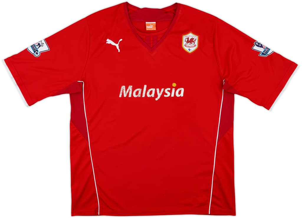2013-14 Cardiff Home Shirt - 5/10 - (XL)
