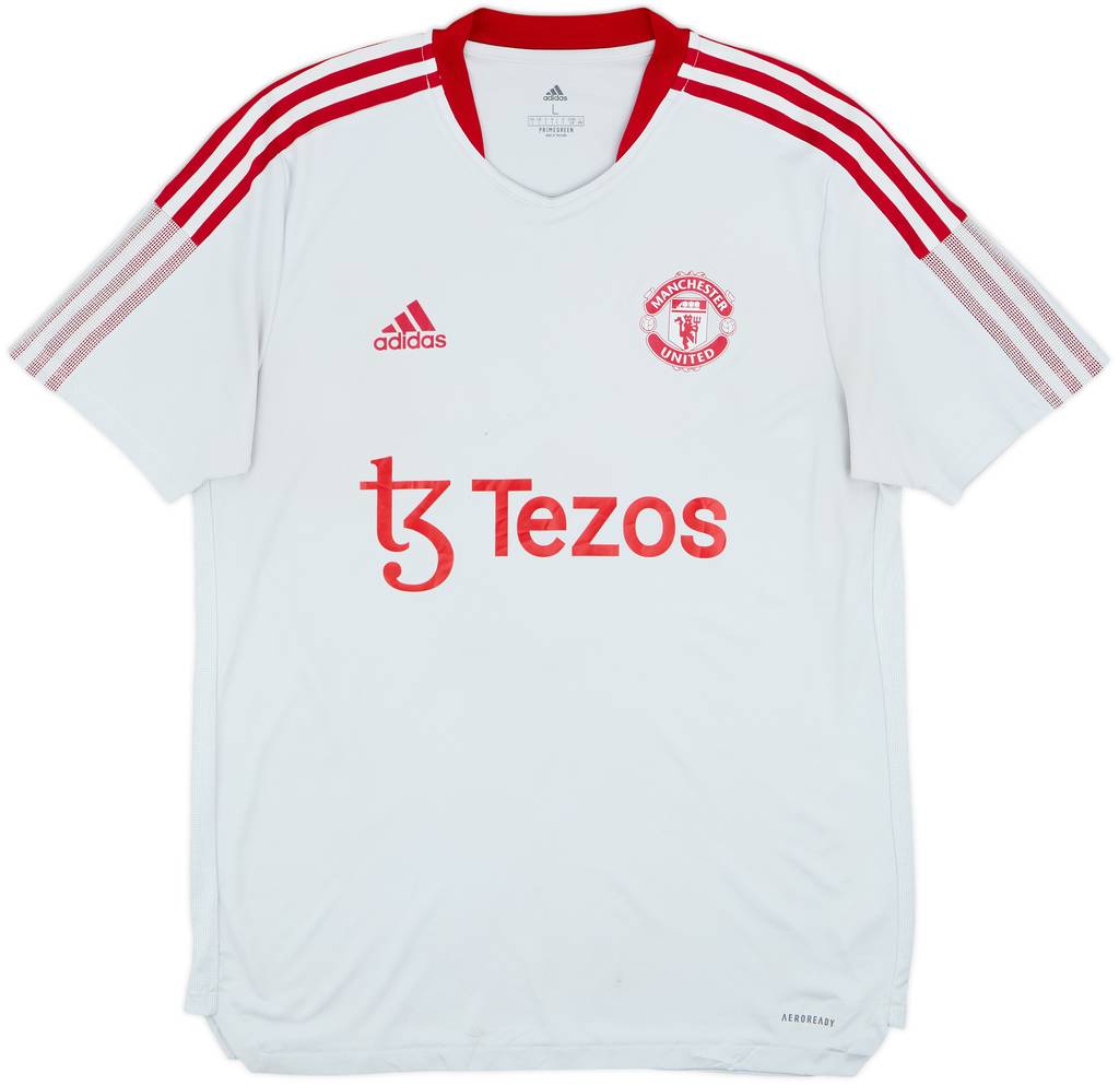 2021-22 Manchester United adidas Training Shirt - 7/10 - (L)