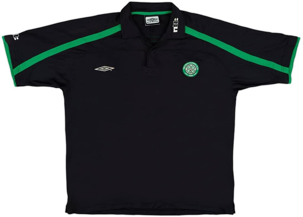 2001-02 Celtic Umbro Polo Shirt - 6/10 - (XL)