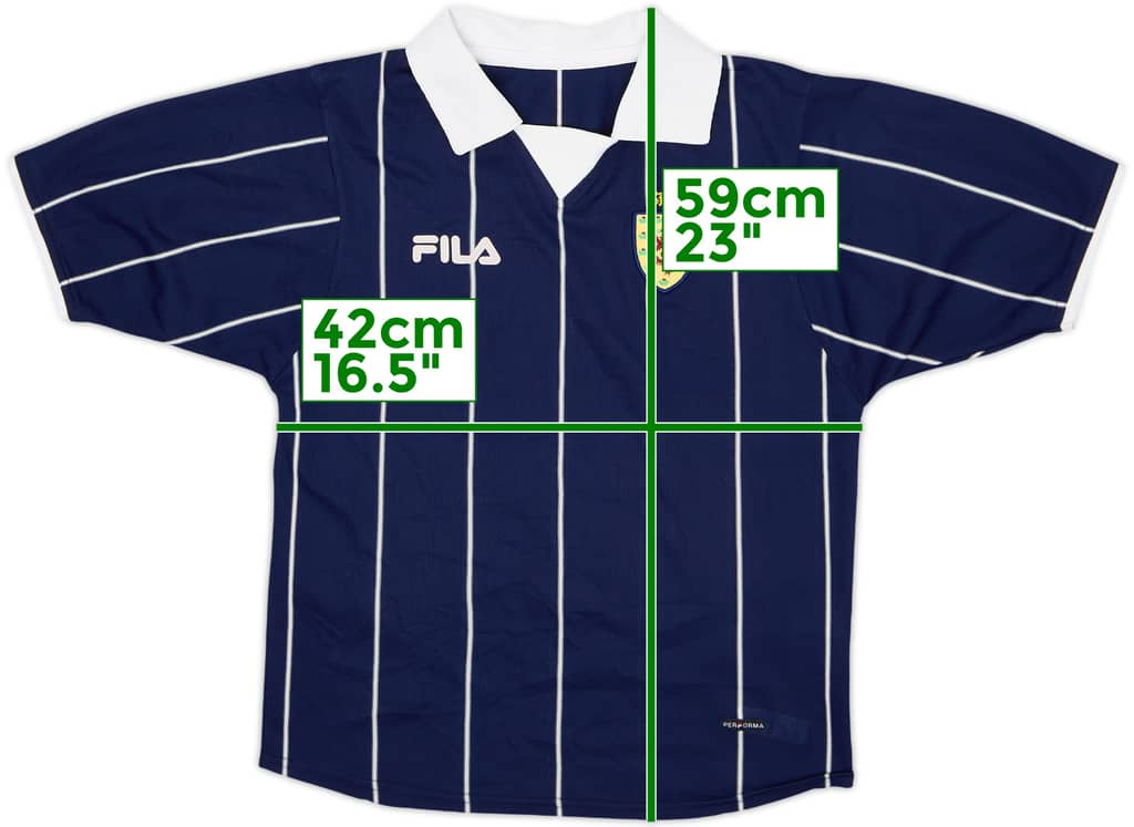 2002-03 Scotland Home Shirt - 8/10 - (S.Boys)
