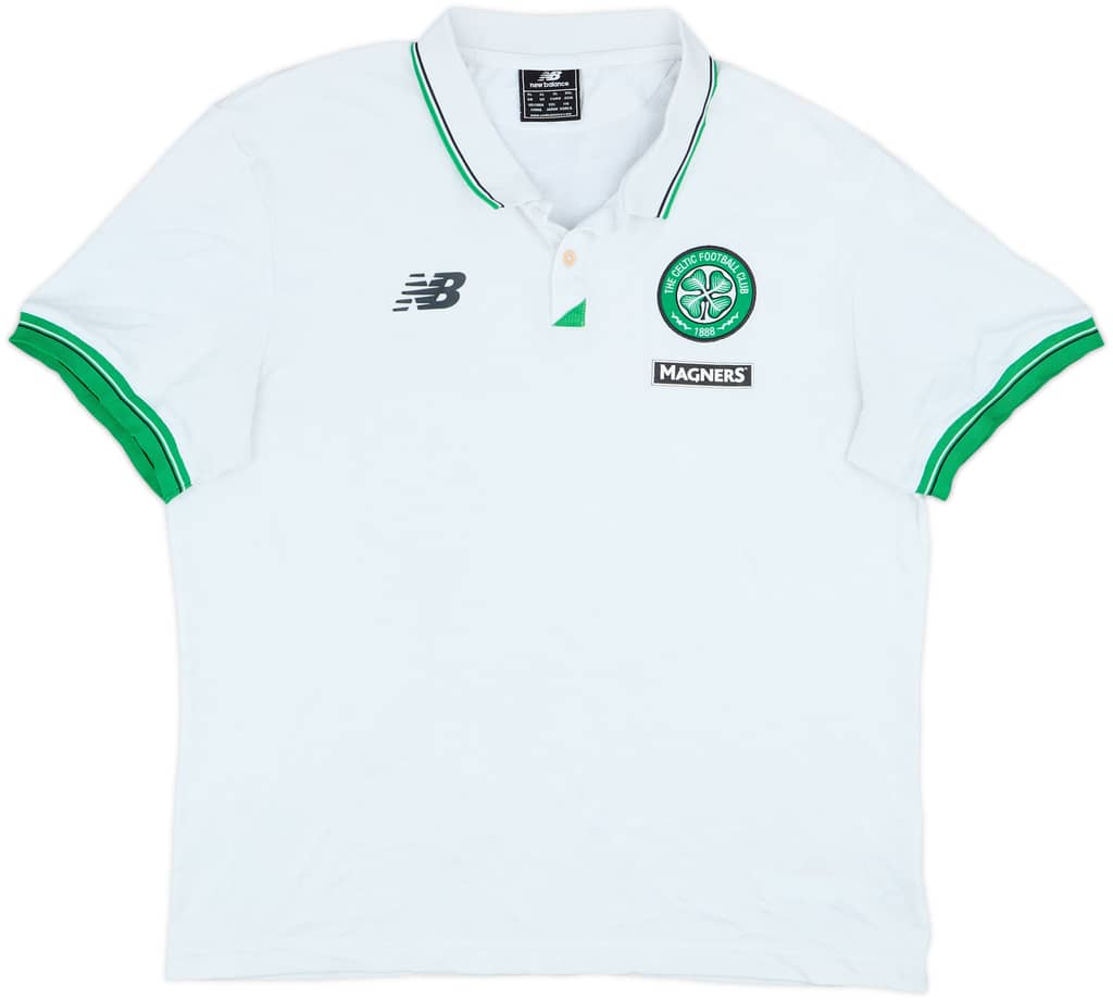 2016-17 Celtic New Balance Polo Shirt - 5/10 - (XL)