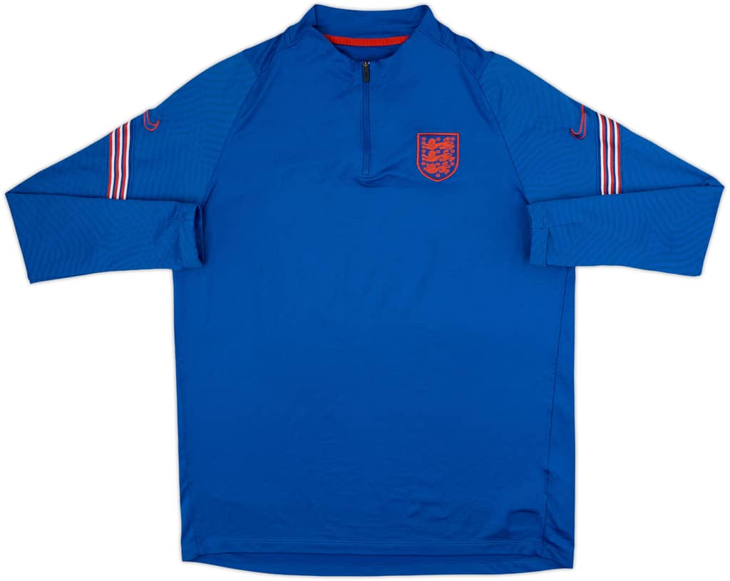 2020-21 England Nike 1/4 Zip Training Top - 6/10 - (XL)