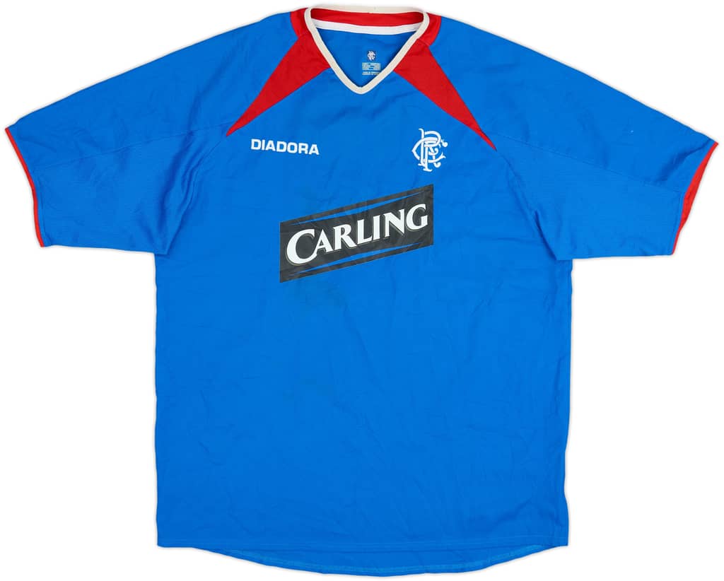 2003-05 Rangers Home Shirt - 8/10 - (L)