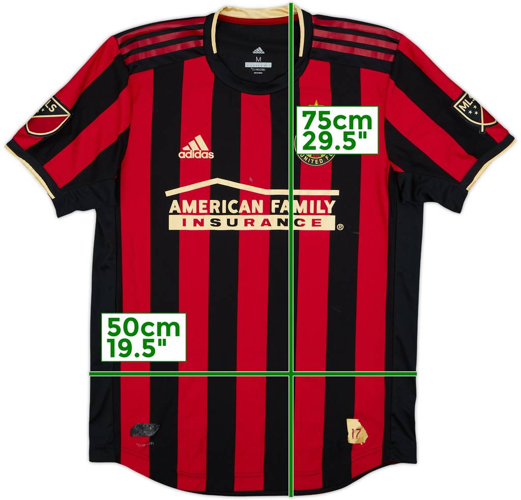 2019-20 Atlanta United Authentic Home Shirt - 7/10 - (M)